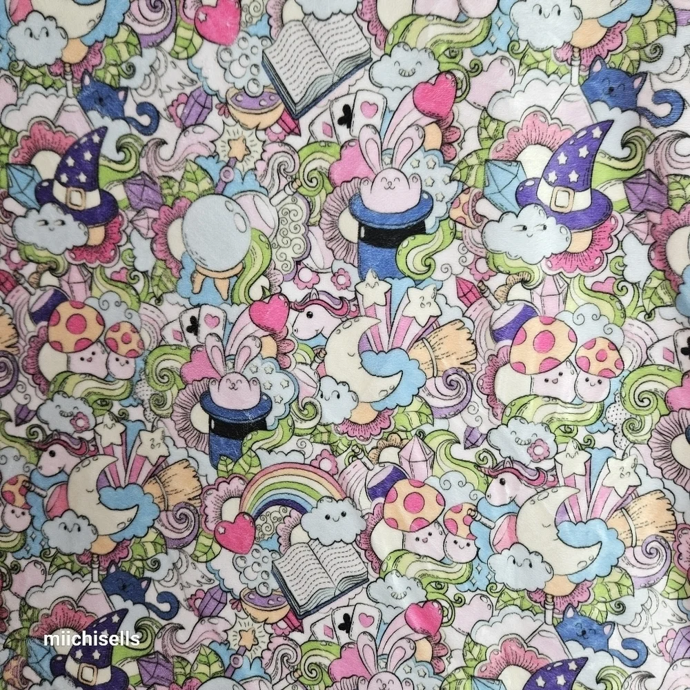Colorful Kids Duvet Cover Magic Theme Bedding